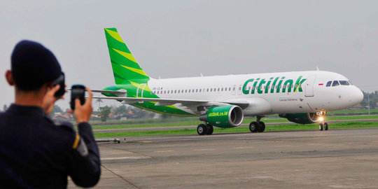 Pilot Citilink diduga mabuk terancam dipecat