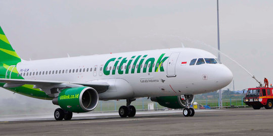 Citilink resmi pecat pilot yang diduga mabuk sebelum terbang