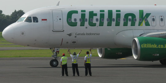 Citilink sebut pilotnya tidak mabuk tapi bangun kesiangan