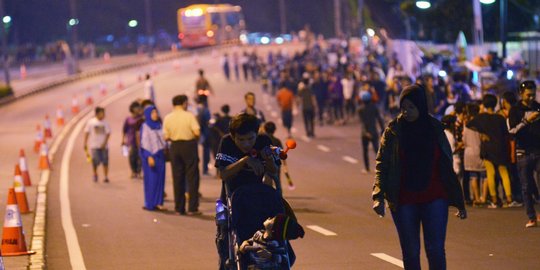 Ini titik-titik perayaan malam tahun baru di 5 wilayah Jakarta