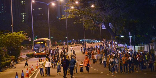 Car Free Night di Jakarta batal karena takut ganggu proyek MRT