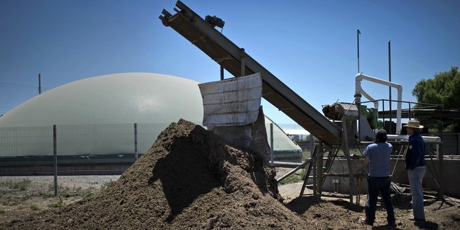 Pabrik biogas penghasil energi listrik di Chile