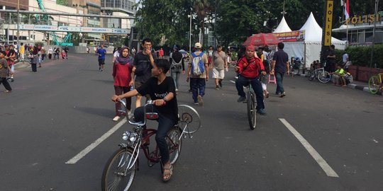 Awal tahun 2017, aktivitas car free day sepi