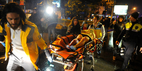 Penembakan di kelab malam Istanbul, 16 warga asing jadi korban