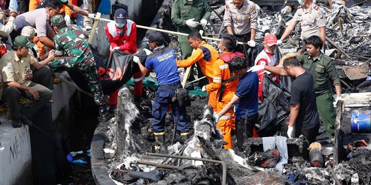 Ini identitas korban kapal terbakar yang dirawat di RS Atmajaya