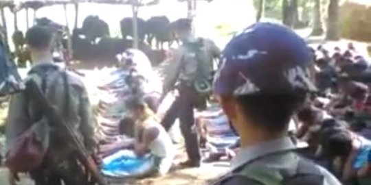 Myanmar tangkap polisi terkait video penyiksaan warga Rohingya