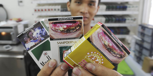 Harga rokok sudah naik Rp 1.000 per bungkus dari minggu lalu