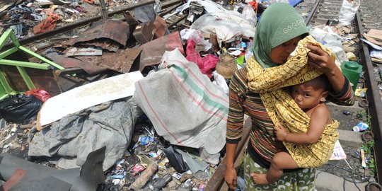 Persentase warga miskin tertinggi di Maluku-Papua, terbanyak di Jawa