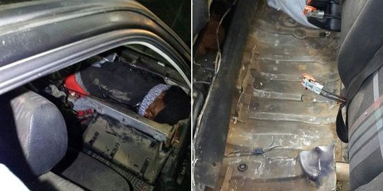 Sadis, pria Maroko selundupkan imigran di dasbor mobil