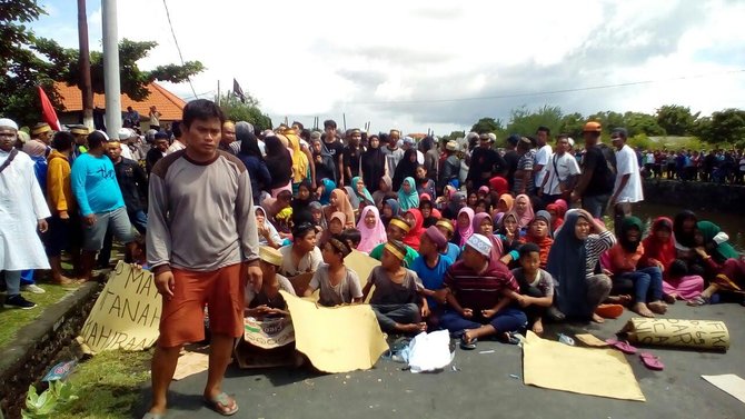 polisi tertembak panah