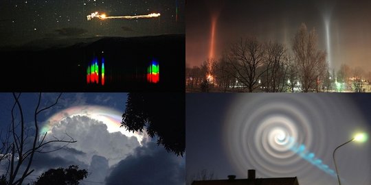 7 Cahaya langit aneh dan misterius yang disalahartikan sebagai UFO