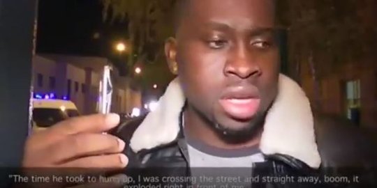 pria ini selamat dari ledakan bom teror paris rev2