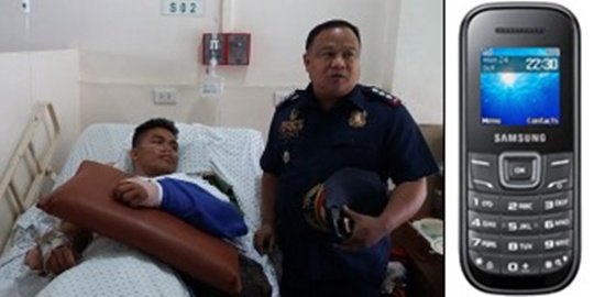 jantung polisi ini selamat berkat ponsel jadul rev2