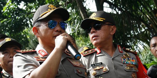 Kapolri lantik 6 perwira tinggi jadi Kapolda & 3 pejabat baru