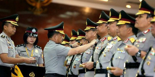 Kapolri Tito Karnavian lantik 6 Kapolda baru