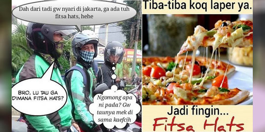 Meme kocak sindir 'Fitsa Hats' yang bikin ketawa