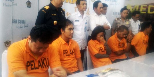 Bea Cukai Bali gagalkan penyelundupan narkoba diduga dari Malaysia