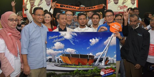 Sandi janjikan stadion, petinggi Persija ibaratkan Bandung Bondowoso