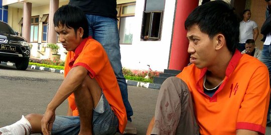 Bunuh dan buang mayat korbannya, 2 perampok ditembak polisi