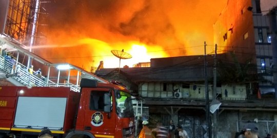 Rumah tinggal di Mangga Dua Jakbar terbakar