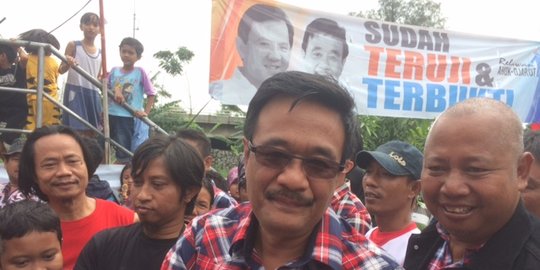 Djarot ke warga Jelambar: Kami menggusur untuk memanusiakan manusia