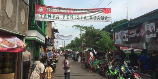 Warga Jelambar tolak Djarot: Hidup 1 hidup 3 yang 2 jalan aja