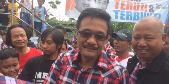 Djarot sindir pengadang: Pilih nomor 2 kalau enggak rugi sampean