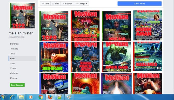 facebook majalah misteri