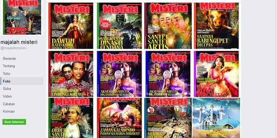 Misteri tak berkutik di dunia maya