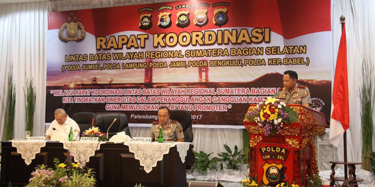 Rapat koordinasi, Kapolri minta para Kapolda solid jaga keamanan