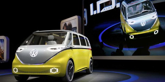 Ini ID Buzz, penerus VW Combi bertenaga listrik yang futuristik