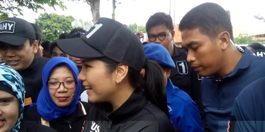 Annisa Pohan kampanye buat kasih tahu Agus apa yang dibutuhkan warga