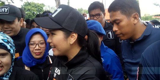 Annisa Pohan sesumbar jika jadi Ketua PKK bakal perhatikan Paud