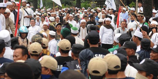 Kapolda klaim setiap pekannya massa datang ke sidang Ahok berkurang