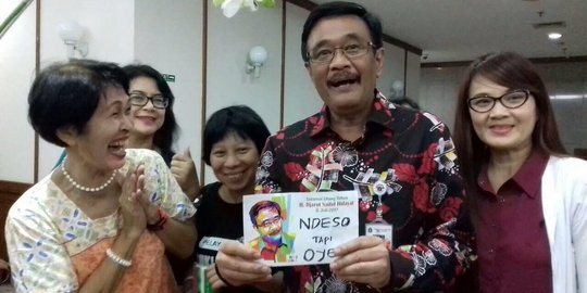 Kelakar Djarot di HUT ke-44 PDIP, isyarat alam menang Pilgub DKI