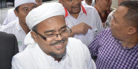 Habib Rizieq mau datang panggilan polisi jika sehat tak ada halangan