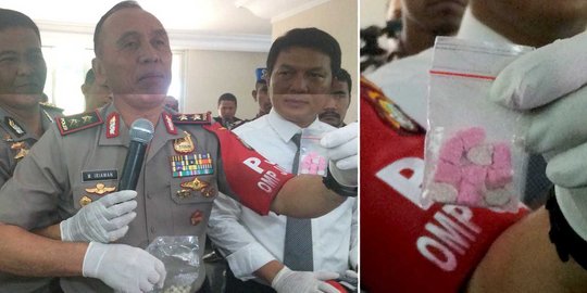 Polda Metro bekuk pengedar ekstasi bentuk permen untuk anak sekolah