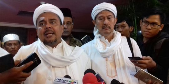 Alasan sakit saat panggilan pertama, ternyata Rizieq di Palembang