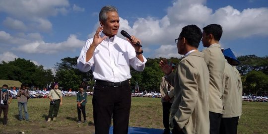 Ganjar ajarkan bawahan tolak gratifikasi: Sampun, maturnuwun, mboten