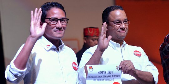 Total dana kampanye hingga Desember Rp 46 M, Sandi sumbang Rp 44 M