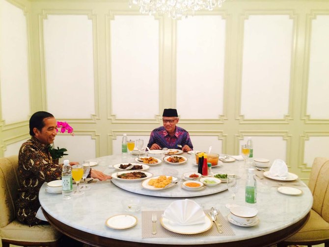 jokowi undang ketum pp muhammadiyah makan siang di istana