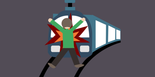 rekam aksi bunuh diri di rel kereta api lewat media sosial periscope rev1