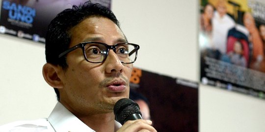Sandiaga Uno yakin bisa ciptakan 200 lapangan pekerjaan baru