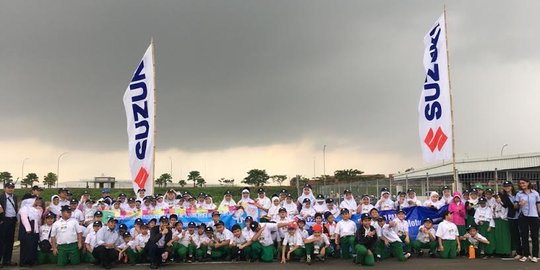 Suzuki ajak pelajar lihat pabrik mobil dan pengolahan limbah