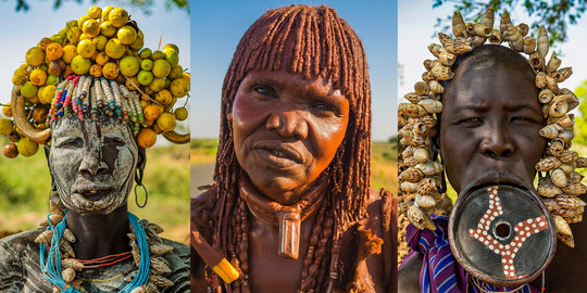 Begini definisi cantik menurut wanita di pedalaman Ethiopia