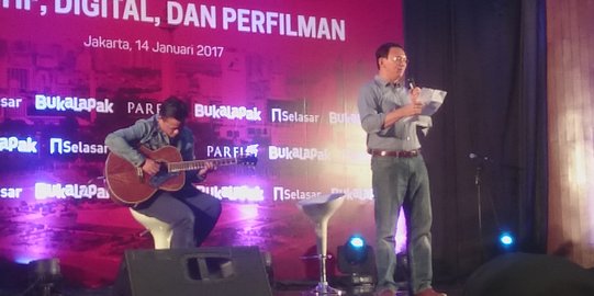 Ahok baca puisi  Gus Mus Kalau lagu itu kaya Iwan  Fals  