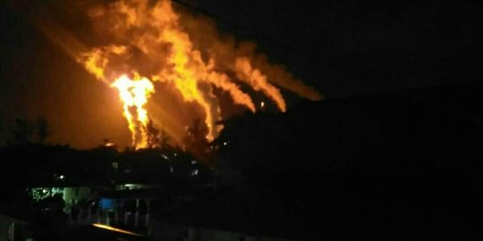 Warga takut lihat api & suara gemuruh dari kilang minyak Balikpapan