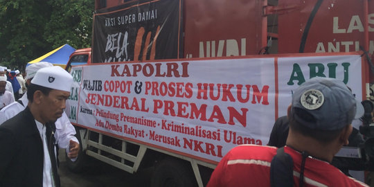 Ada demo FPI, ini pengalihan arus lalu lintas depan Mabes Polri