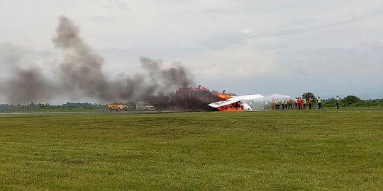 Penyebab kecelakaan pesawat di Banyuwangi diduga pilot grogi