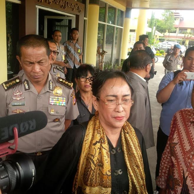 sukmawati datangi mapolda jabar